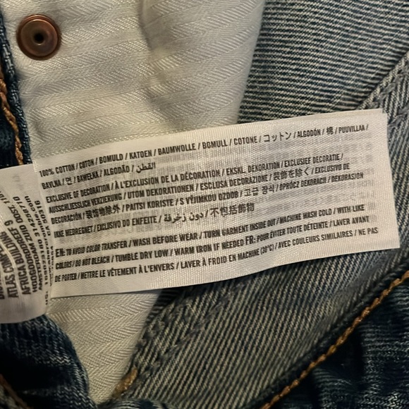 Abercrombie & Fitch Annie High Rise Girlfriend Size 29/8s - Picture 10 of 14